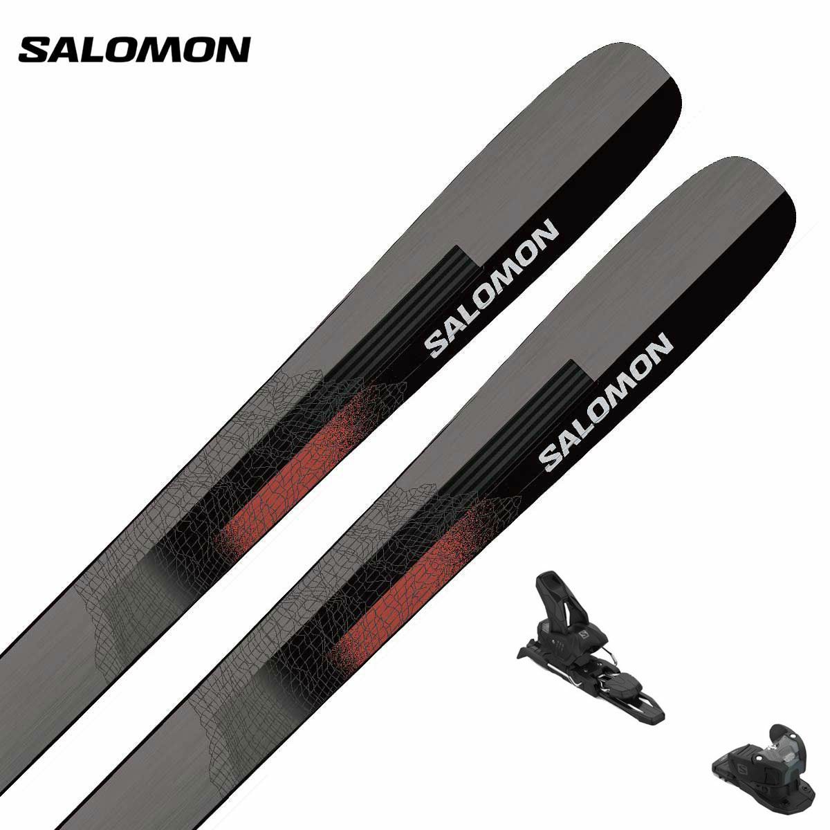 SALOMON サロモン スキー板 ＜2024＞ STANCE 90[L47227000] + サロモン＜22