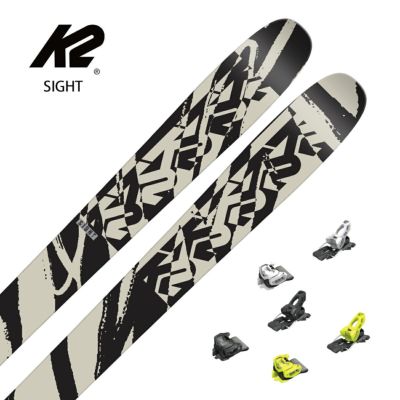 得価豊富な10%値下げ　K2 ファットスキー　ダークサイド　181cm　金具付き スキー