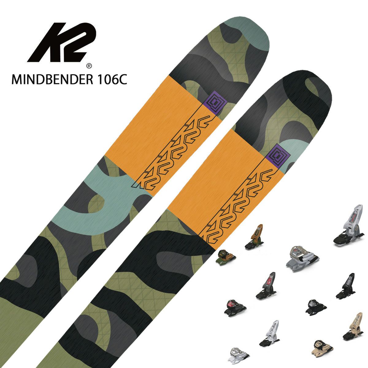 スキー板 メンズ レディース K2 ケーツー ＜2024＞ MINDBENDER 106C[S23030
