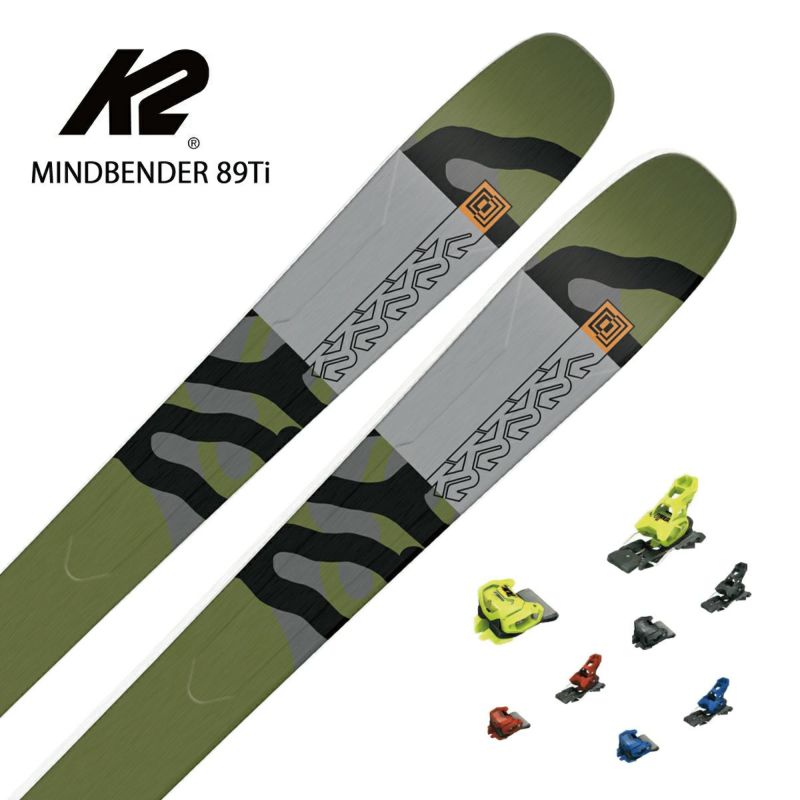パウダー滑走5回K2 Mindbender 115C アライアンススキー172cm