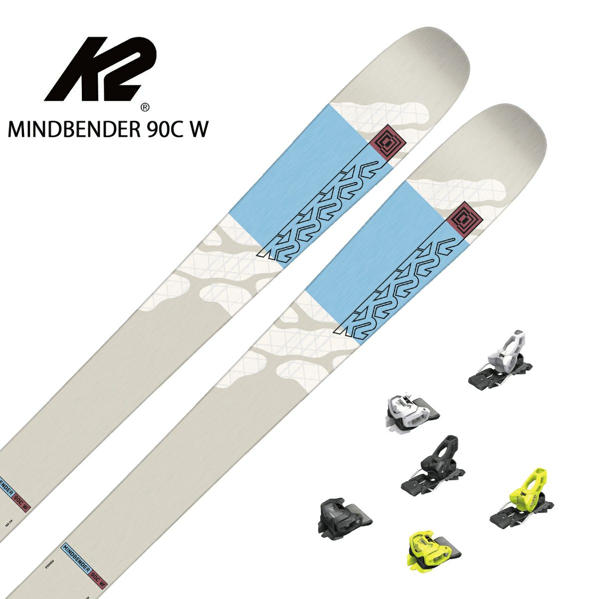 スキー板 レディース K2 ケーツー ＜2024＞ MINDBENDER 90C W[S230302801]