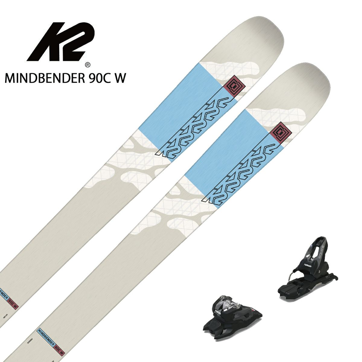 スキー板 レディース K2 ケーツー ＜2024＞ MINDBENDER 90C W[S230302801]