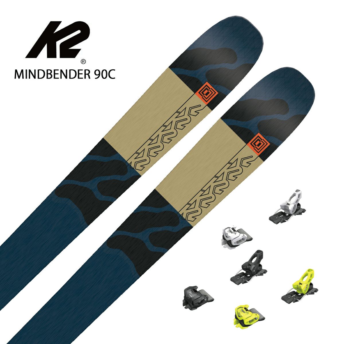 スキー板 メンズ レディース K2 ケーツー ＜2024＞ MINDBENDER 90C[S230302