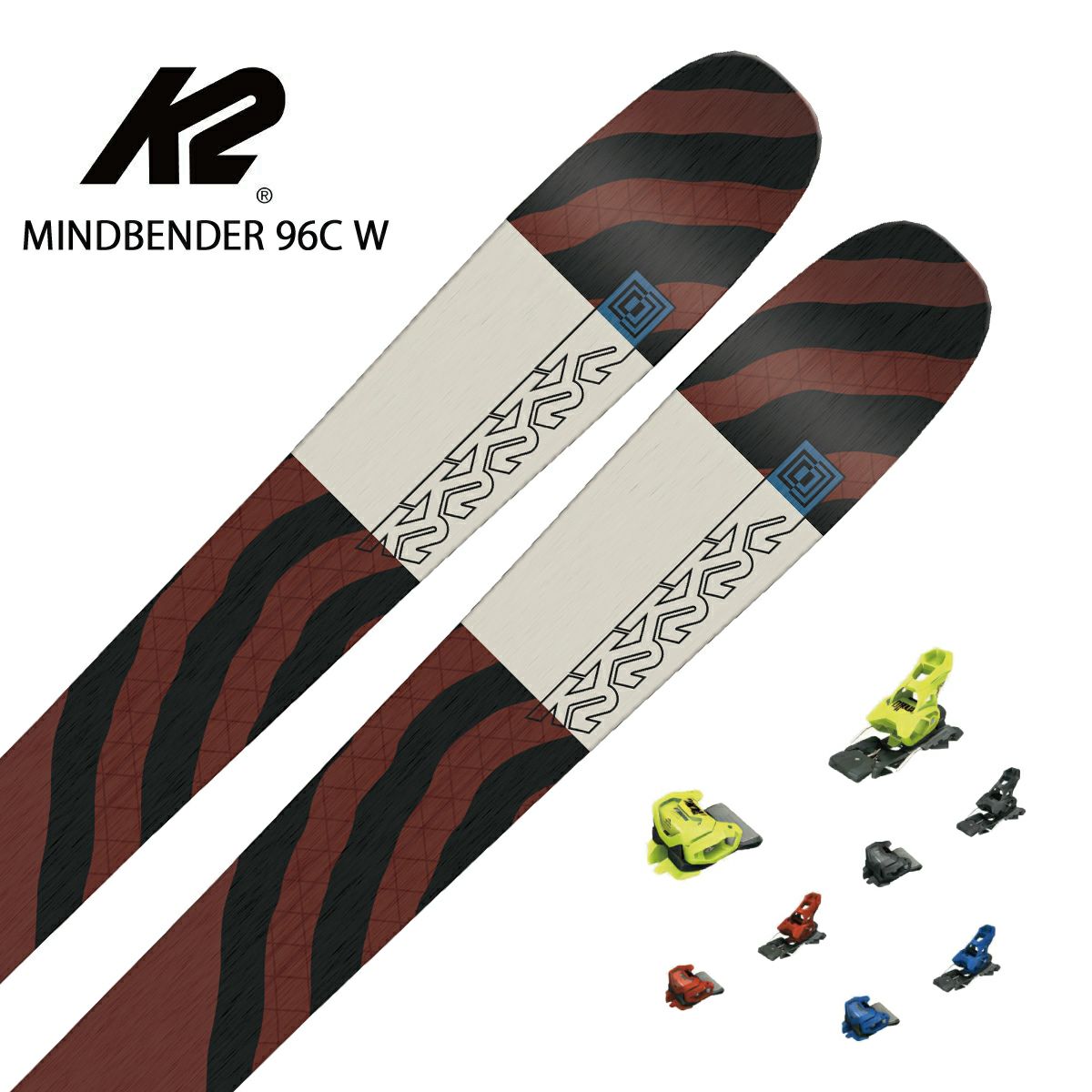 スキー板 レディース K2 ケーツー ＜2024＞ MINDBENDER 96C W[S230302701]