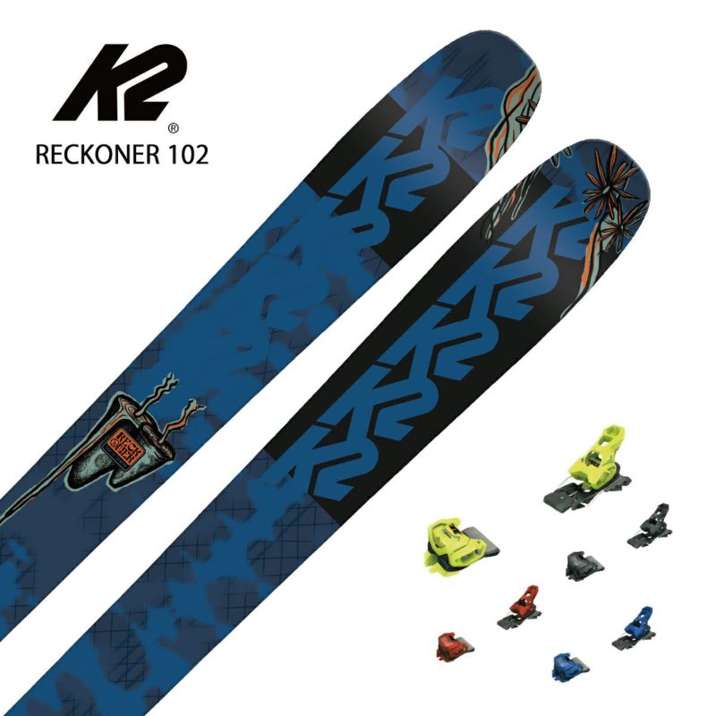 スキー板 メンズ レディース K2 ケーツー ＜2024＞ RECKONER 102 