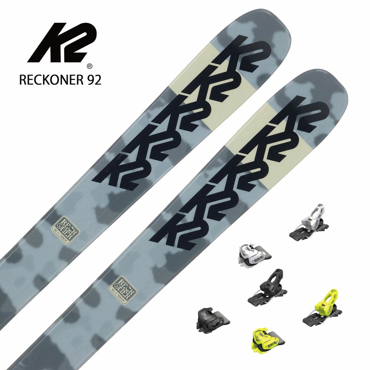 スキー板 メンズ レディース K2 ケーツー ＜2024＞ RECKONER 92[S230301001