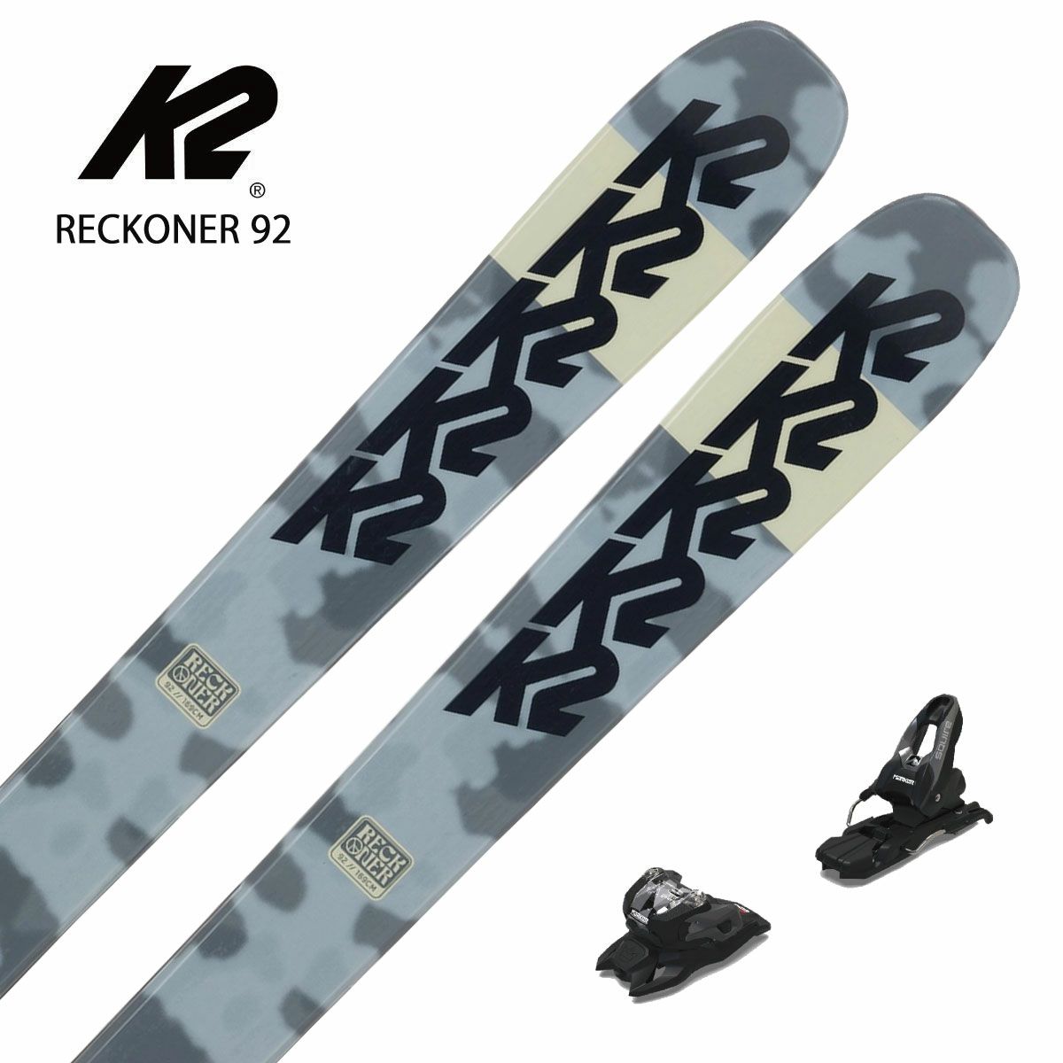 スキー板 メンズ レディース K2 ケーツー ＜2024＞ RECKONER 92[S230301001