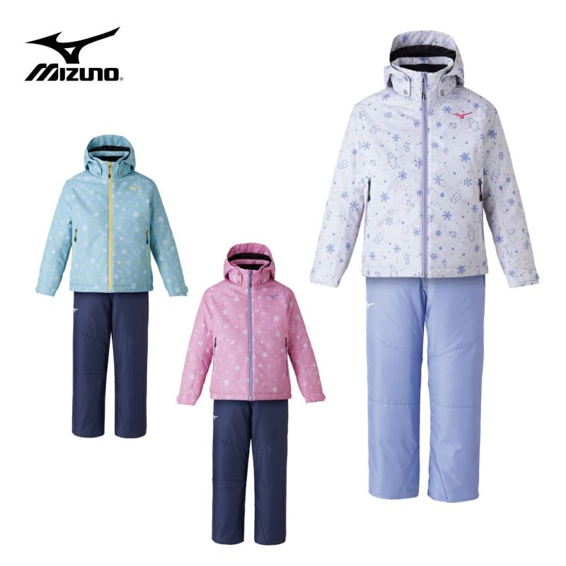 XL[EFA LbY Xm[EFA WjA ~Ym MIZUNO ㉺Zbg 2024 Z2MGA956 / SNOW Jr. PRINT SUIT Xm[vgX[c Xm[EFA