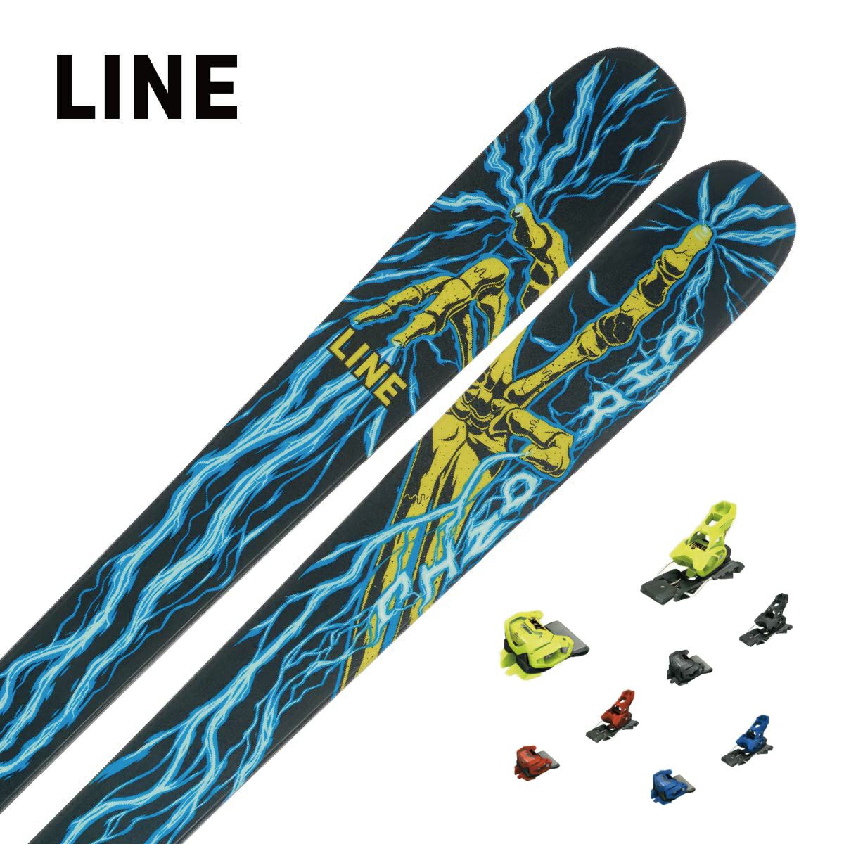 line ruckus ライン スキー 2021モデル フリースタイル 155-