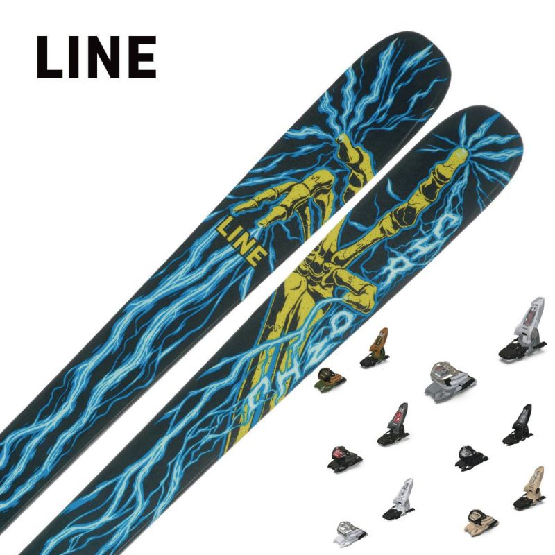 スキー板 LINE ライン メンズ レディース ＜2024＞ CHRONIC 101 + ＜23