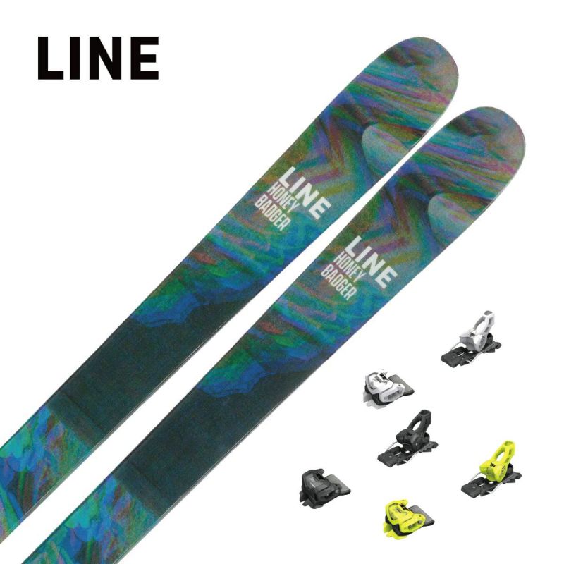 スキー板 LINE ライン メンズ レディース 2024 HONEY BADGER + 