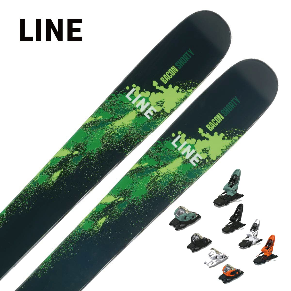 スキー板 LINE ライン メンズ レディース ＜2024＞ BACON SHORTY + ＜23＞S