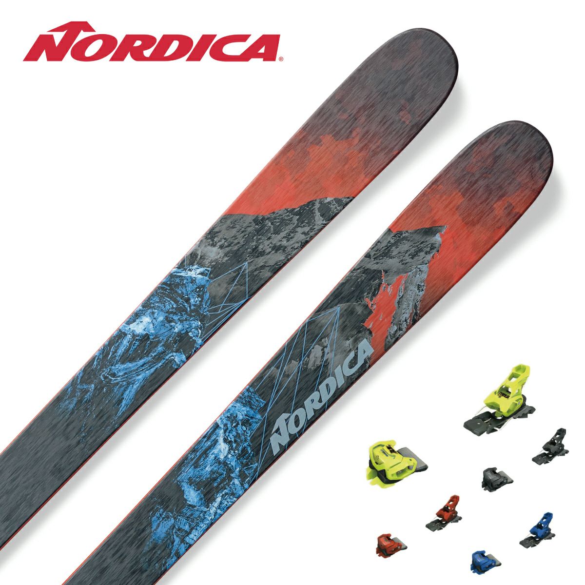 スキー板 NORDICA ノルディカ ＜2024＞ ENFORCER 100 + ＜23＞ATTACK 14 GW