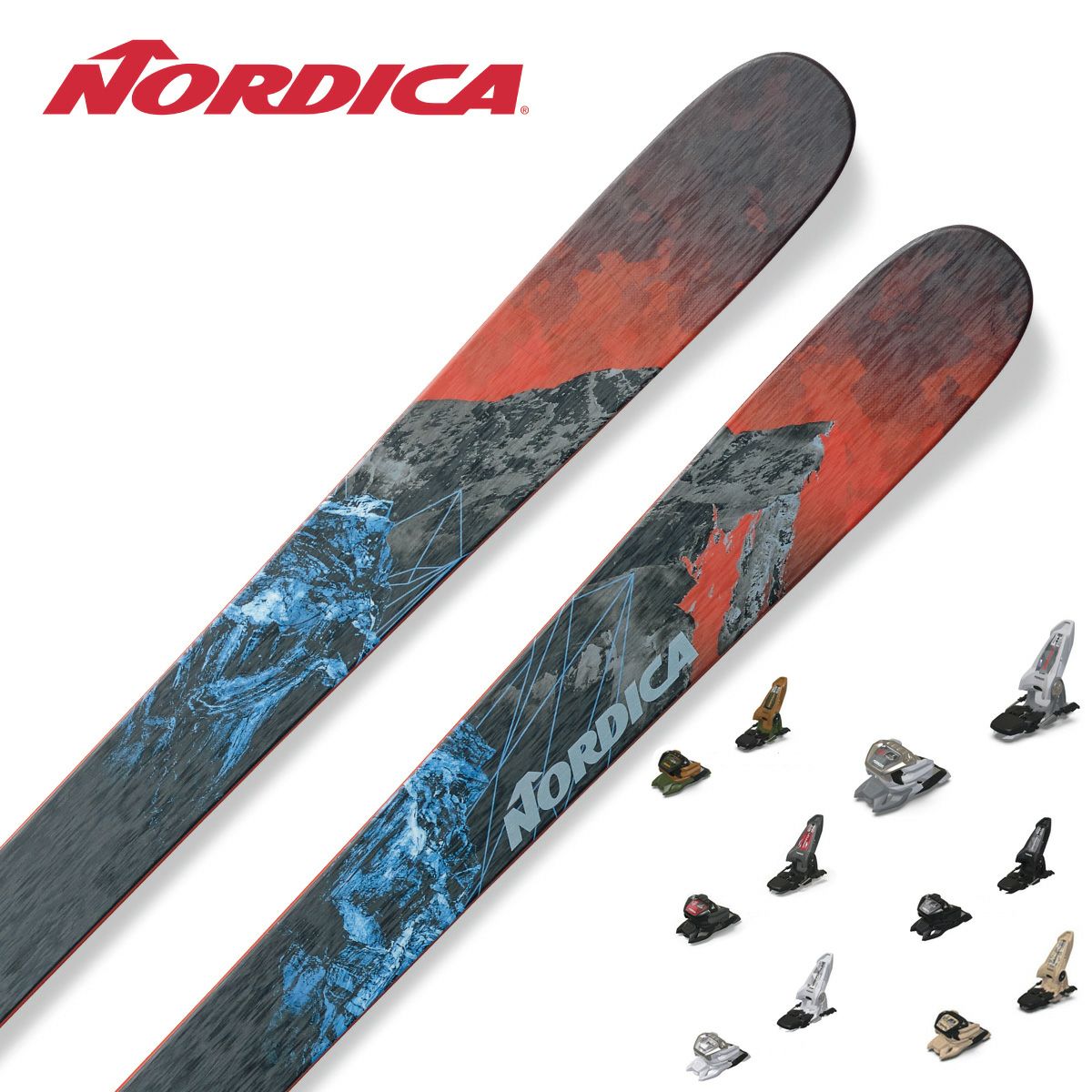 スキー板 NORDICA ノルディカ ＜2024＞ ENFORCER 100 + ＜23＞GRIFFON 13 I