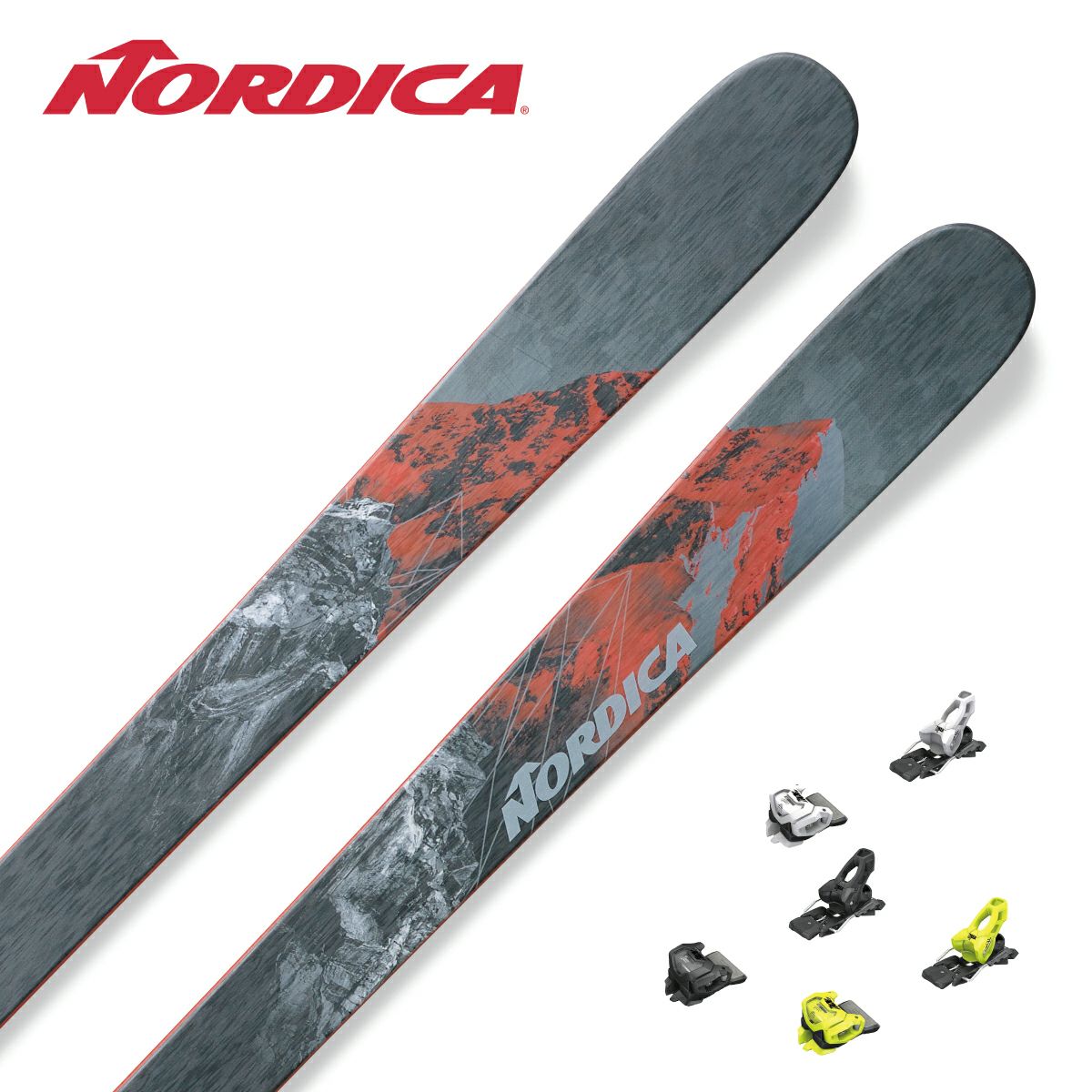 スキー板 NORDICA ノルディカ ＜2024＞ ENFORCER 94 + ＜23＞ATTACK 11 GW