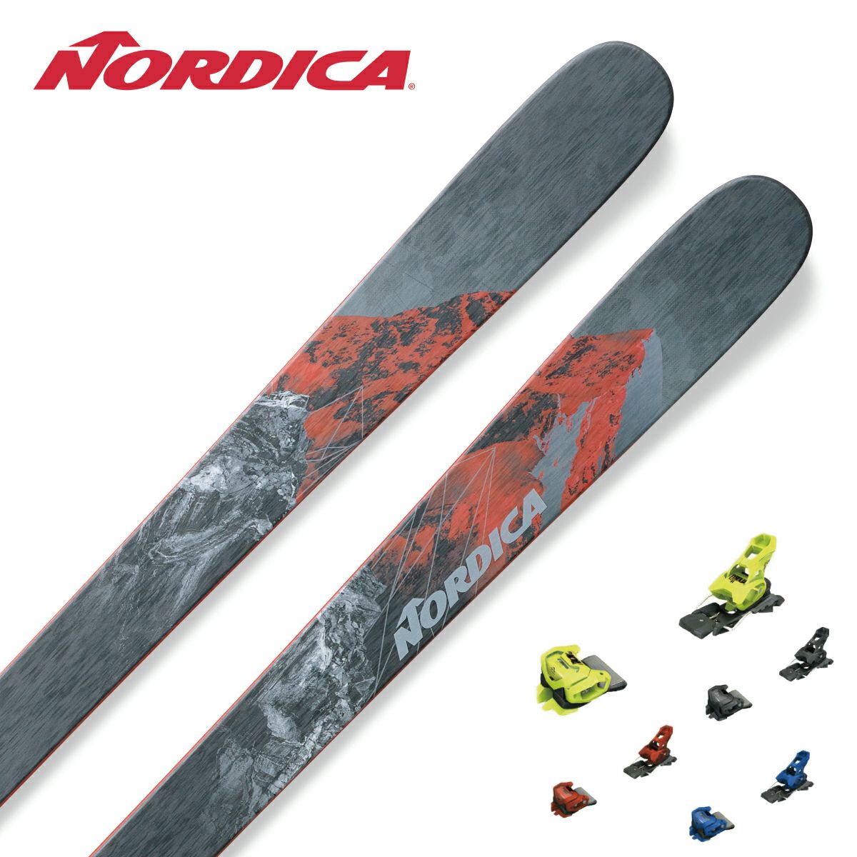 スキー板 NORDICA ノルディカ ＜2024＞ ENFORCER 94 + ＜23＞ATTACK 14 GW