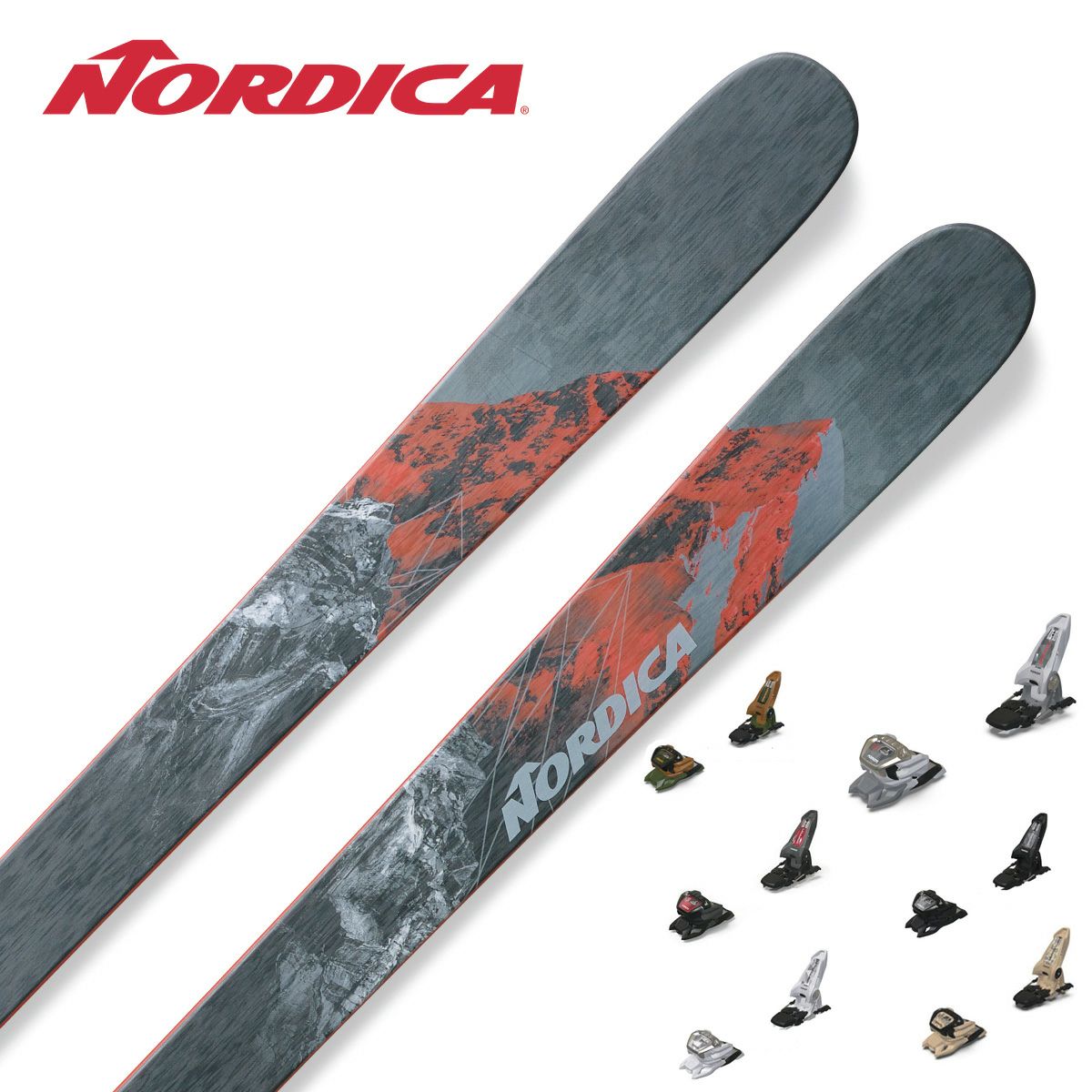 スキー板 NORDICA ノルディカ ＜2024＞ ENFORCER 94 + ＜23＞GRIFFON 13 ID