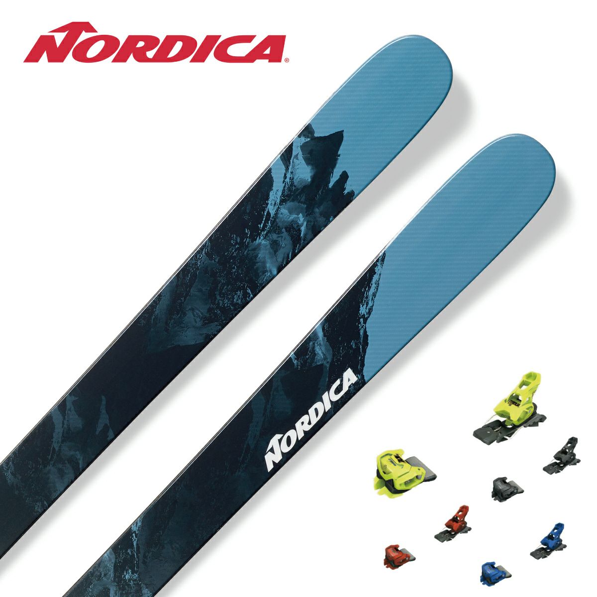 スキー板 NORDICA ノルディカ ＜2024＞ ENFORCER UNLIMITED 104 + ＜23＞AT
