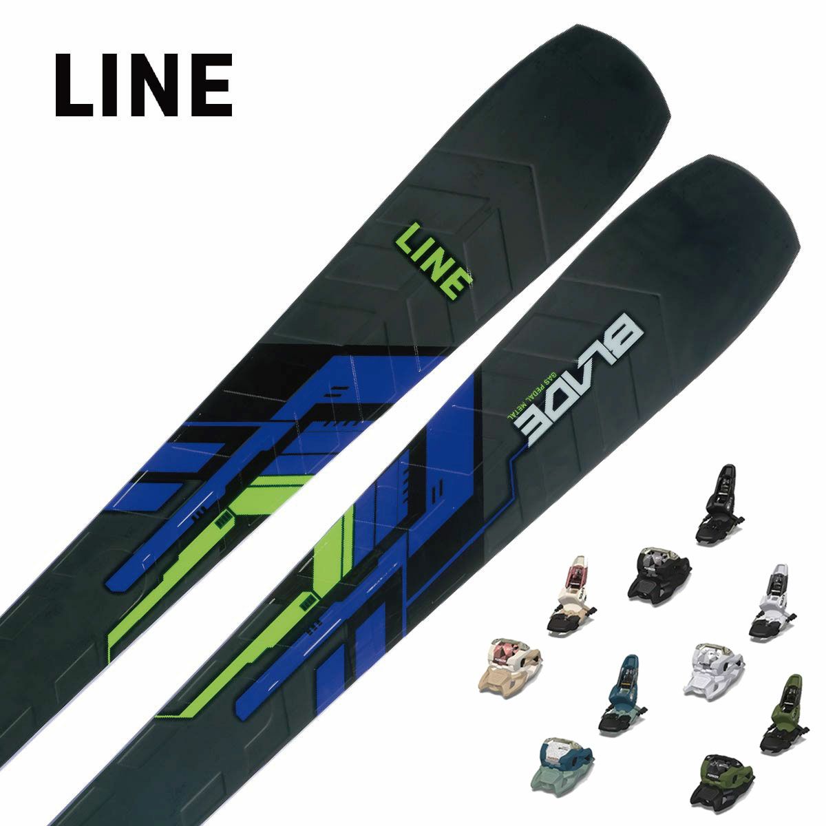 スキー板 LINE ライン メンズ レディース ＜2024＞ BLADE + ＜23＞SQUIRE 1