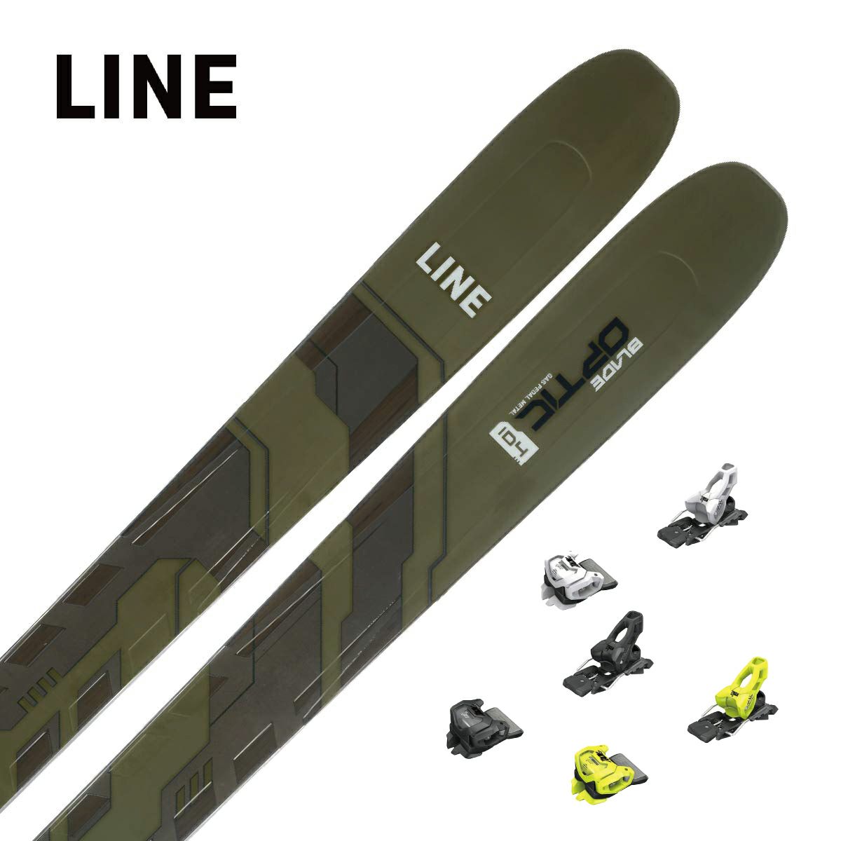 スキー板 LINE ライン メンズ レディース ＜2024＞ BLADE OPTIC 104 + ＜23
