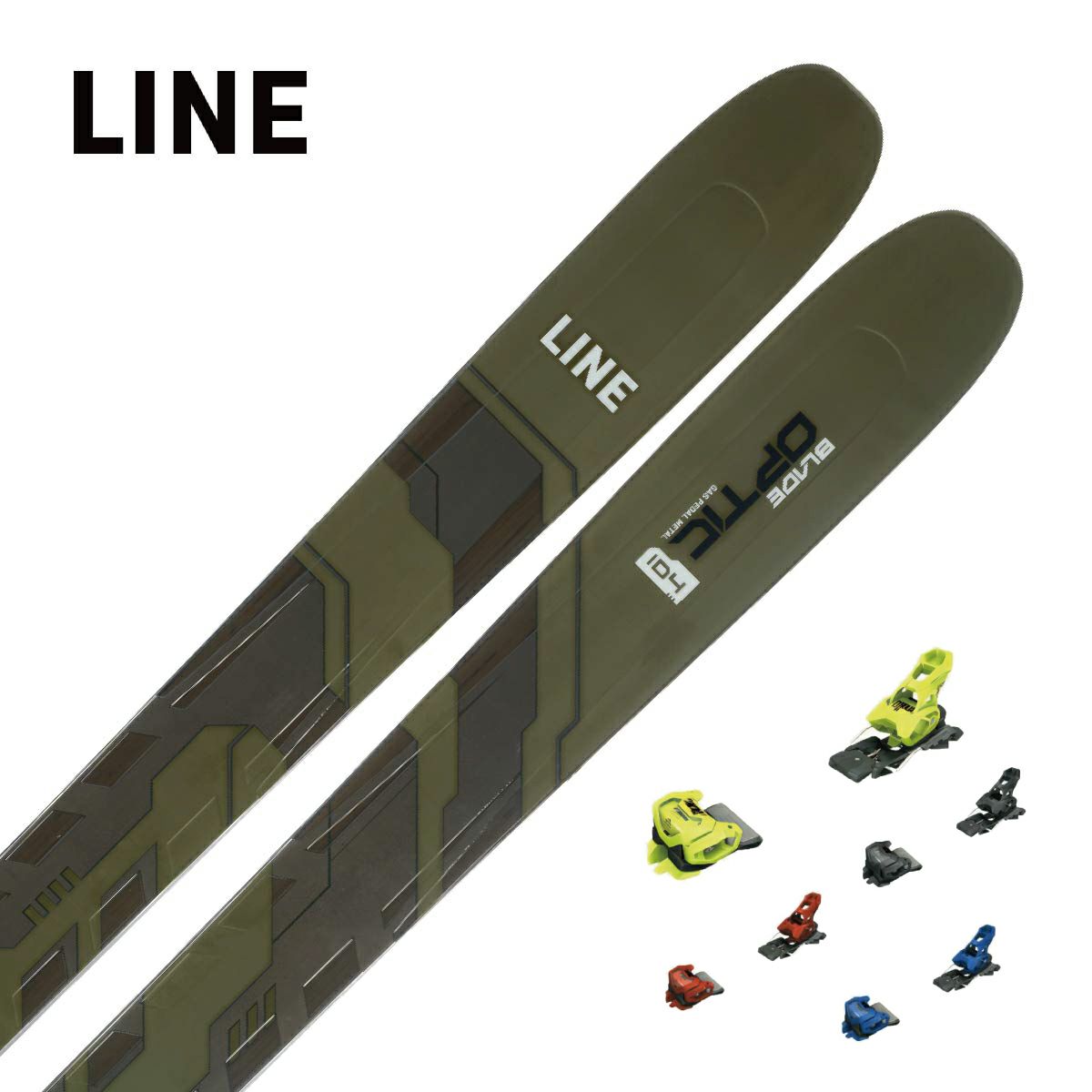 スキー板 LINE ライン メンズ レディース ＜2024＞ BLADE OPTIC 104 + ＜23