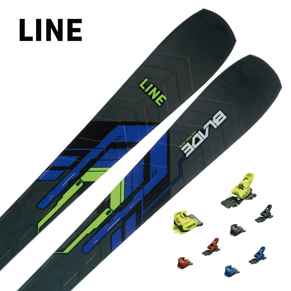 スキー板 LINE ライン レディース＜2024＞ BLADE W + ＜23＞ATTACK 14 GW【