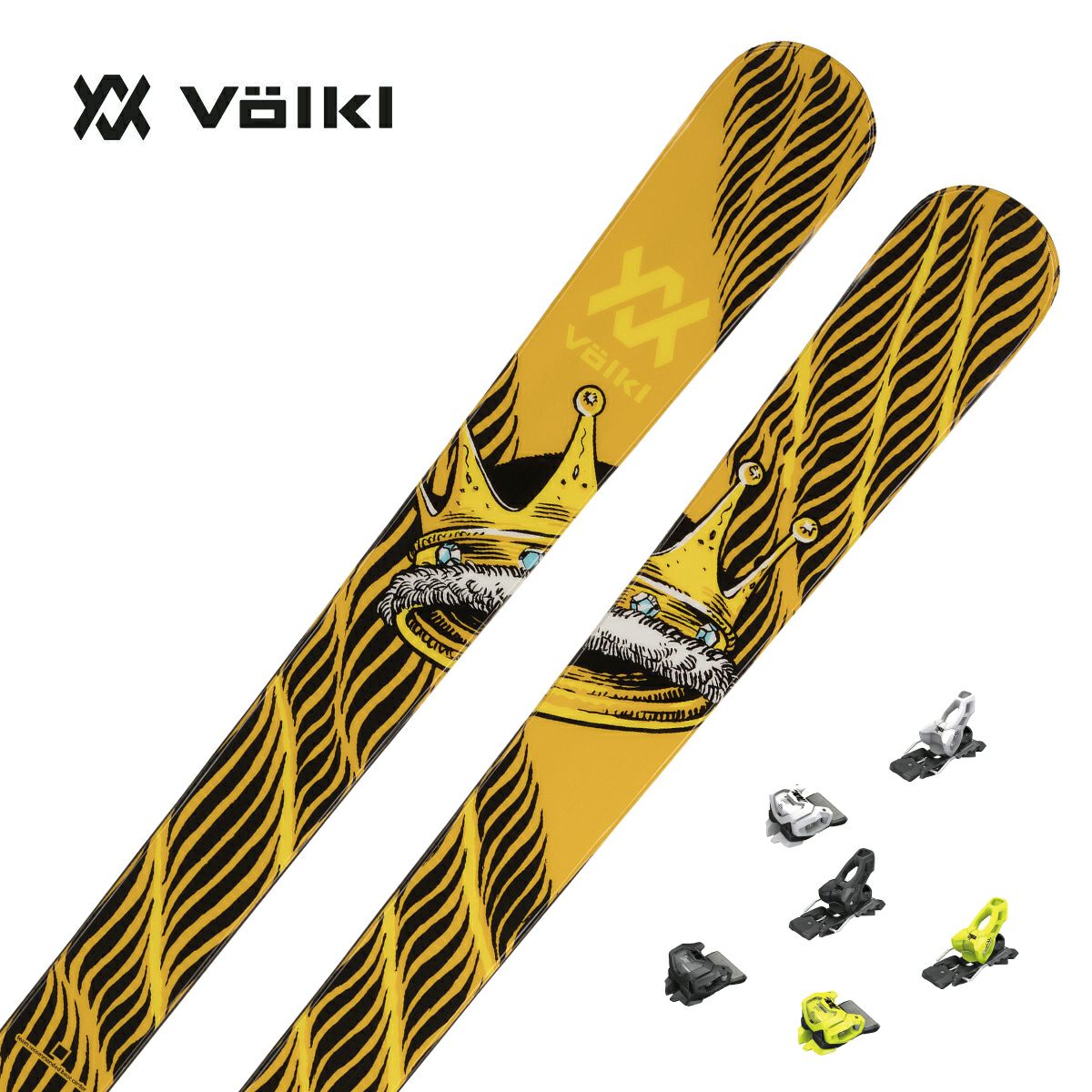 スキー板 VOLKL フォルクル メンズ レディース＜2024＞ REVOLT 86 CROWN〔
