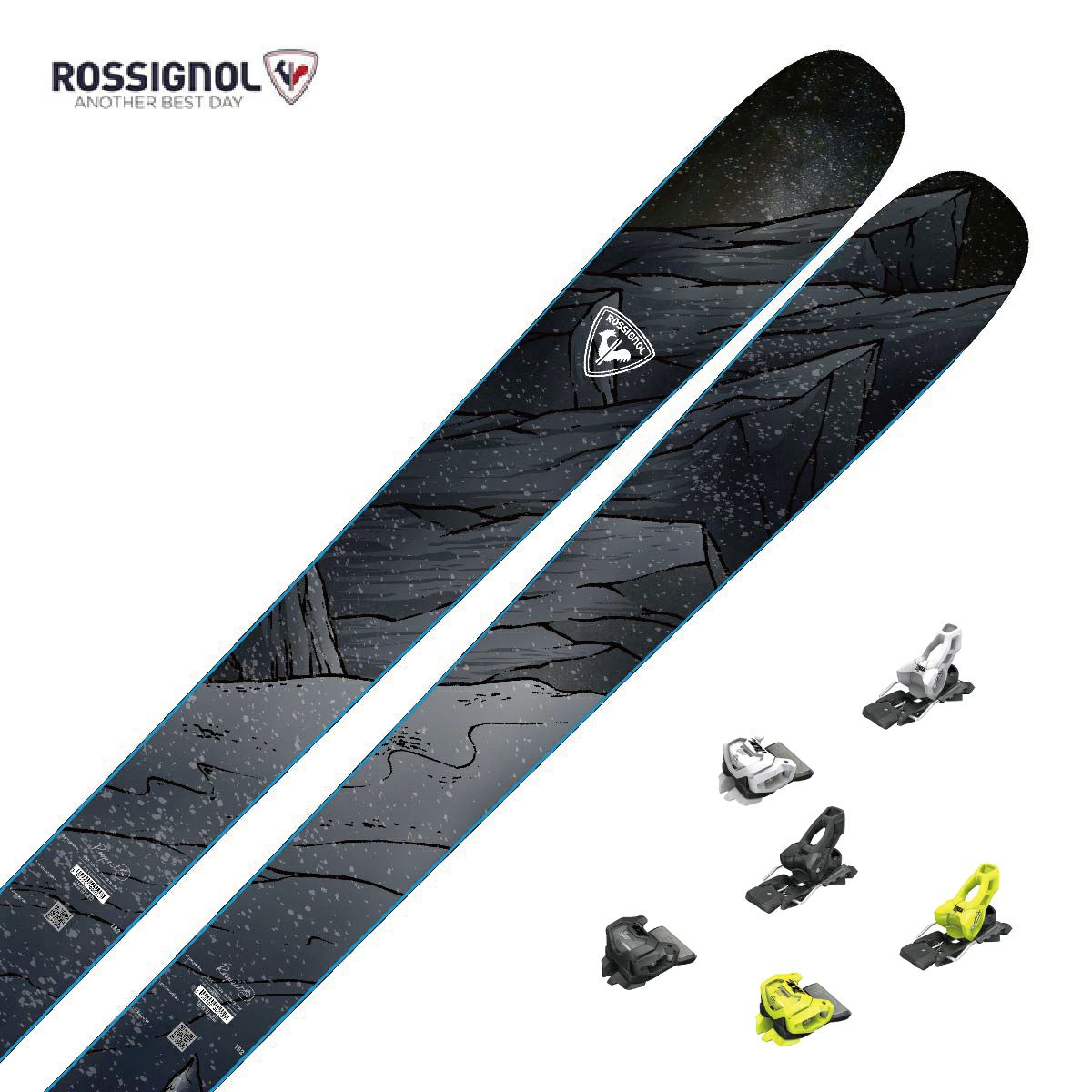 スキー板 ROSSIGNOL ロシニョール ＜2024＞ BLACKOPS 98 + ＜23＞ATTACK 11