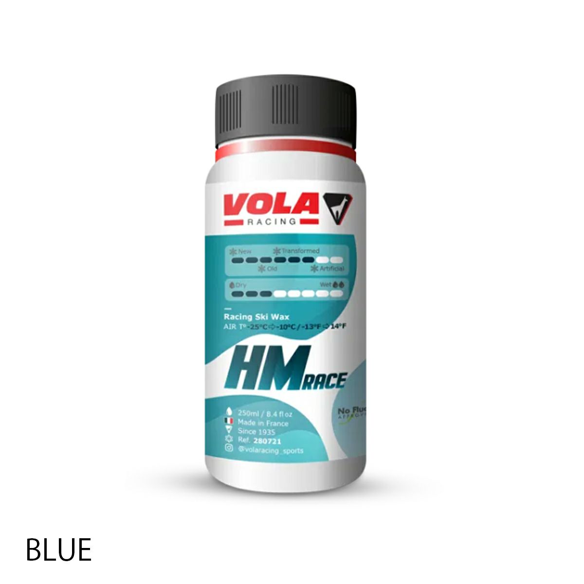 VOLA ボラ リキッド ワックス HM Race BLUE 250ml 液体 スキー 