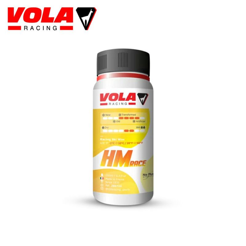 VOLA ボラ リキッド ワックス HM Race 太く YELLOW 250ml 液体 スキー スノーボード スノボ / 280724