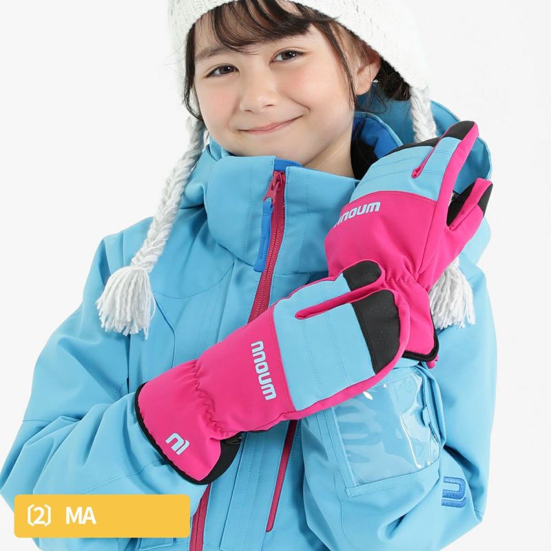 スキー グローブ スノーボード スノボ グローブ キッズ ジュニア 手袋 NNOUM ノアム 子供 男の子 女の子 軽量 防寒 ミトン 3本指  3フィンガー 暖かい スノーグローブ ストレッチ 人気ブランドと同工場で安心の品質 ならタナベスポーツ【公式】が最速最安値に挑戦中 