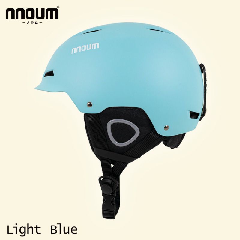 スキー ヘルメット キッズ ジュニア 軽量 サイズ調整 NNOUM ノアム