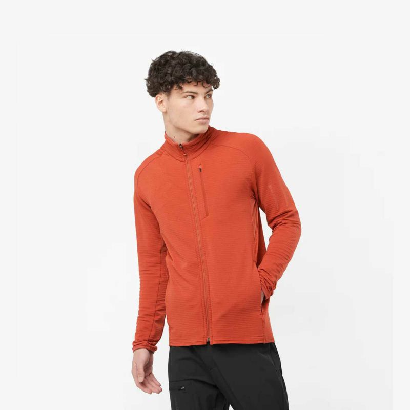 Salomon スキーウェア XL オレンジ Salomon スキーウェア ジャケット