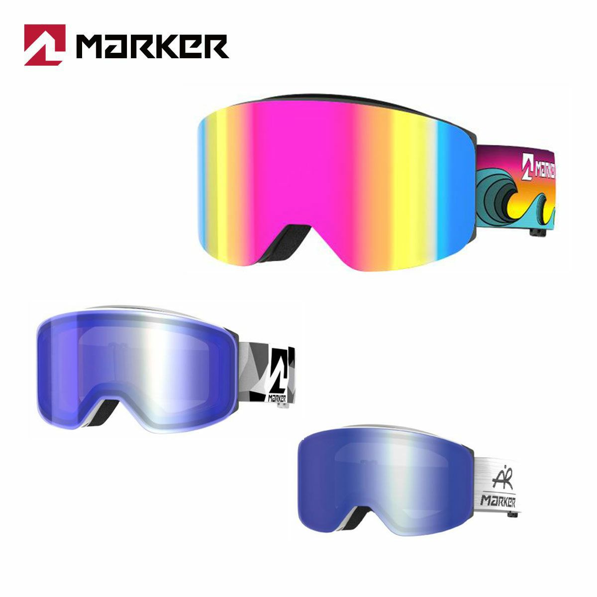 スキーゴーグル マーカー ゴーグル MARKER ＜2026＞SQUADRON MAGNET+