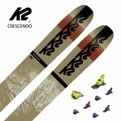 スキー板 メンズ レディース K2 ケーツー ＜2024＞ CRESCENDO 1 + ＜23