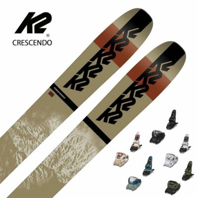 スキー板 メンズ レディース K2 ケーツー ＜2024＞ CRESCENDO 1 + ＜23