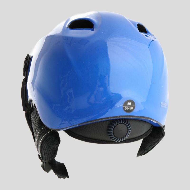 スキー用ヘルメット　CP CORAO+（コラオプラス）ブルー バイザーとレンズが一体となったウインタースポーツヘルメット 「CP