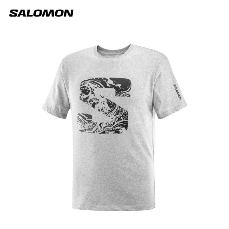 SALOMON（サロモン）SAL LOGO PERF SS TEE M（サロモンロゴ ショート