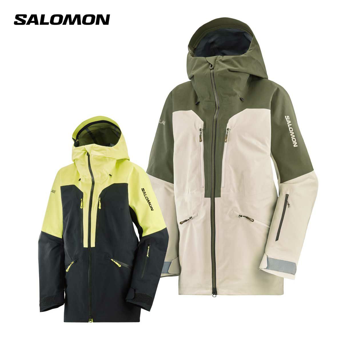美品】SALOMON サロモン スキーウェア アイスロケットジャケット 