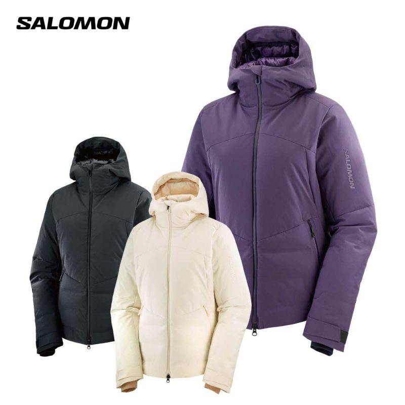 XL[EFA fB[X XL[WPbg T SALOMON 2024 ALPENFLOW DOWN JACKET W / LC2142