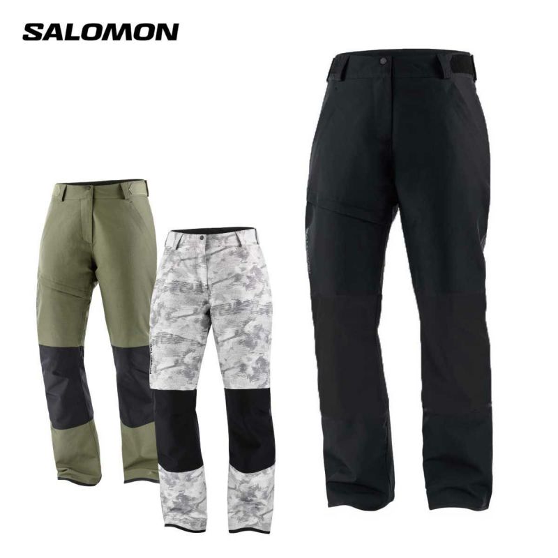 SALOMON サロモン スキーウェア パンツ レディース ＜2024 