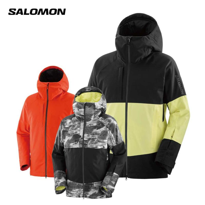 SALOMON サロモン スキーウェア ジャケット メンズ ＜2024＞ TRANSFER 