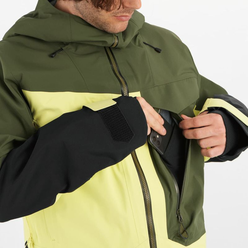 スキーウェア メンズ スキージャケット ゴアテックス サロモン SALOMON