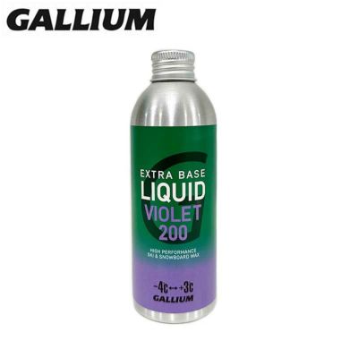 GALLIUM ガリウム ワックス ＜2024＞EXTRA BASE LIQUID VIOLET