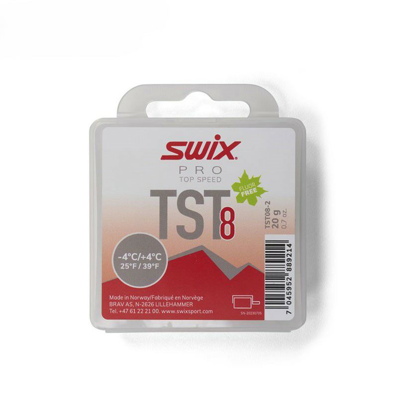 SWIX スウィックス ワックス TS8 TS ターボレッド20g 固形 ならタナベ