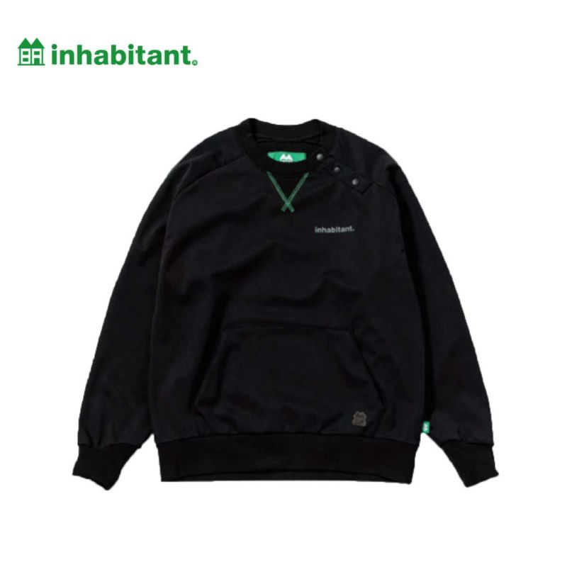 inhabitant Cnr^g EFA XEFbg g[i[ 2024 ISM23KT52 / WATER-REPELLENT CREW NECK PULLOVER