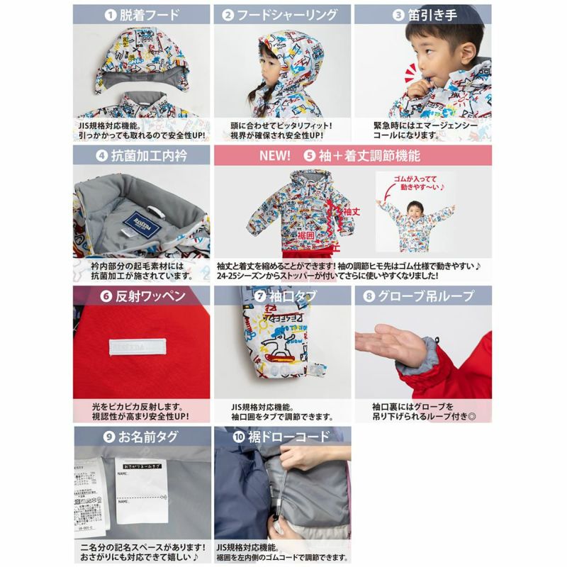 スキーウェア キッズ スノーウェア ジュニア レセーダ RESEEDA 上下