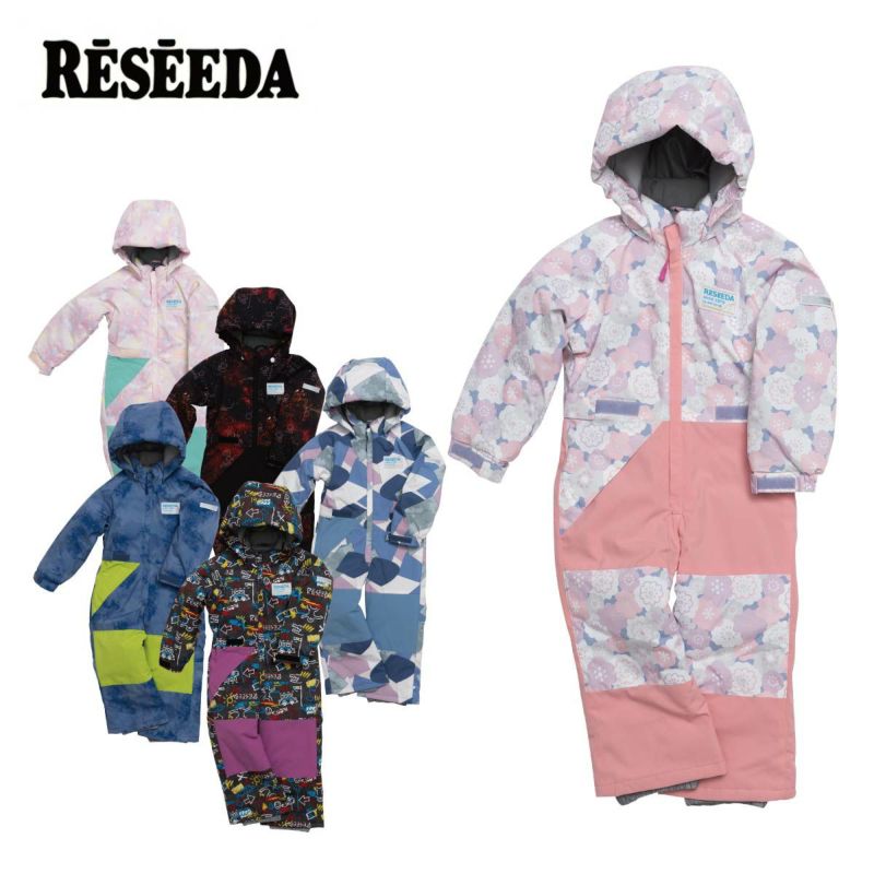 �X�L�[�E�F�A �L�b�Y �X�m�[�E�F�A �W���j�A ���Z�[�_ RESEEDA �㉺�Z�b�g��2025�� TODDLER ONEPIECE / REO57006