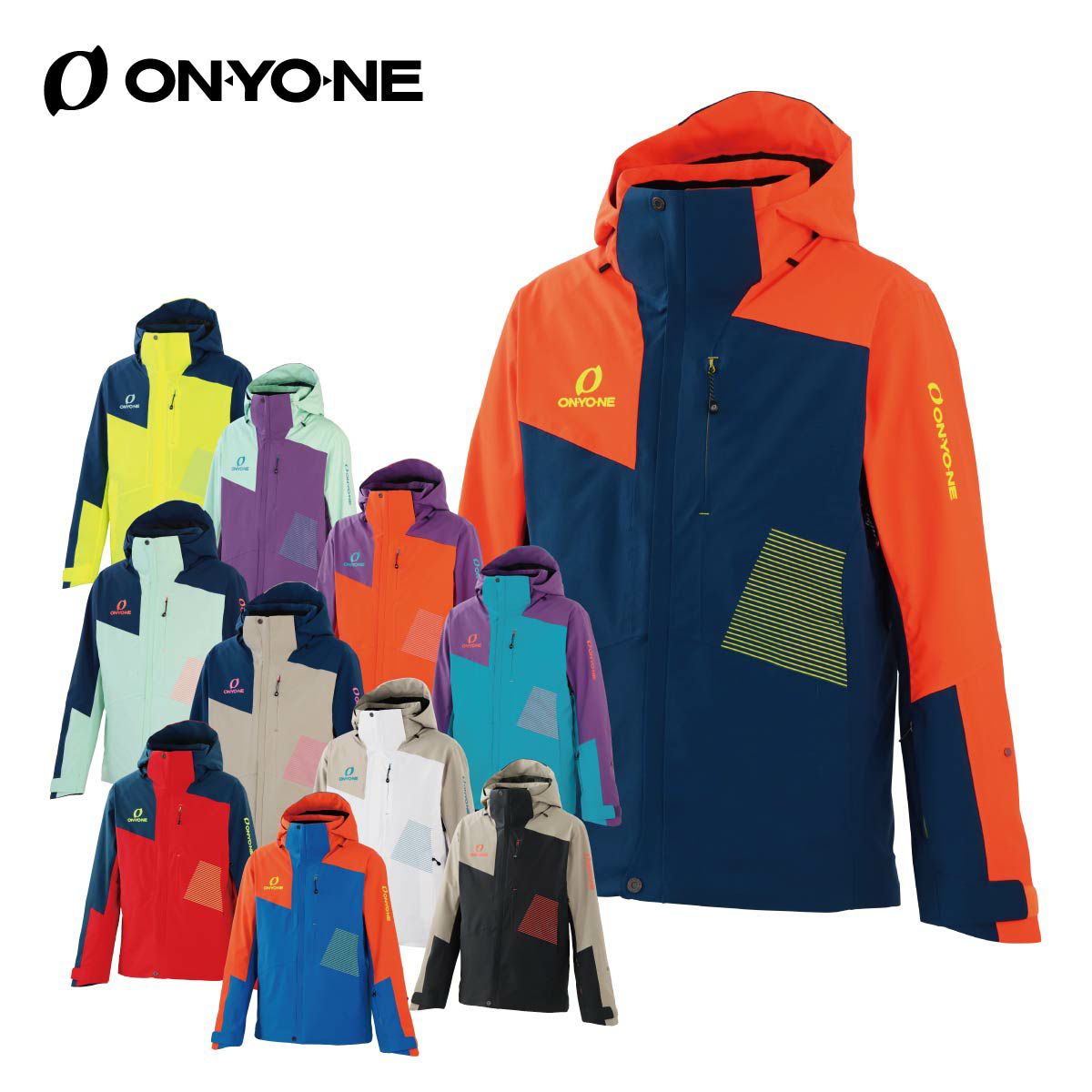 美品】オンヨネ ONYONE スキーウェア スキー 送り込む ジャケット Lメンズ