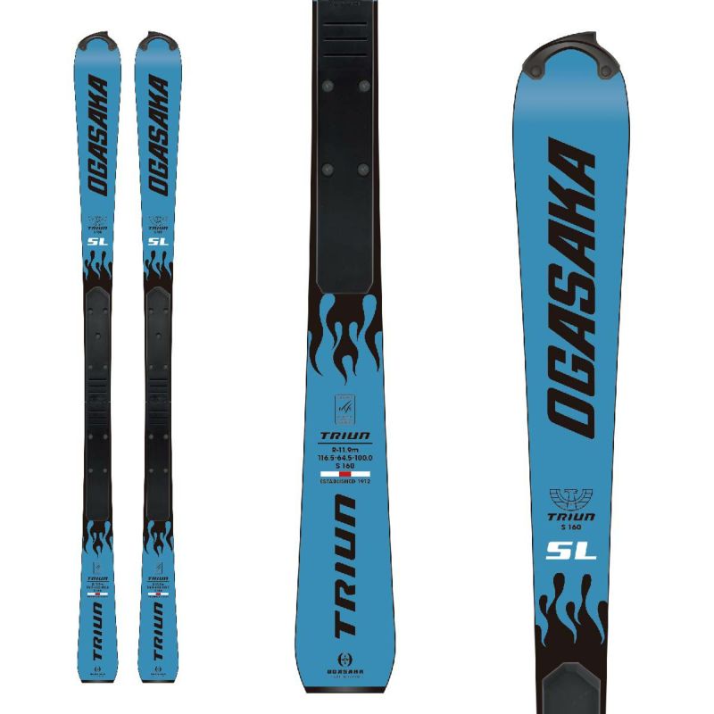 OGASAKA オガサカ スキー板 2024 TRIUN 〔トライアン〕S + FM585 +
